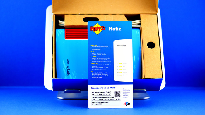 Unboxing der AVM Fritzbox 7510 (Bild: Harald Karcher)